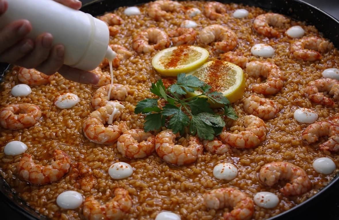 Arroz de Gambones Curados